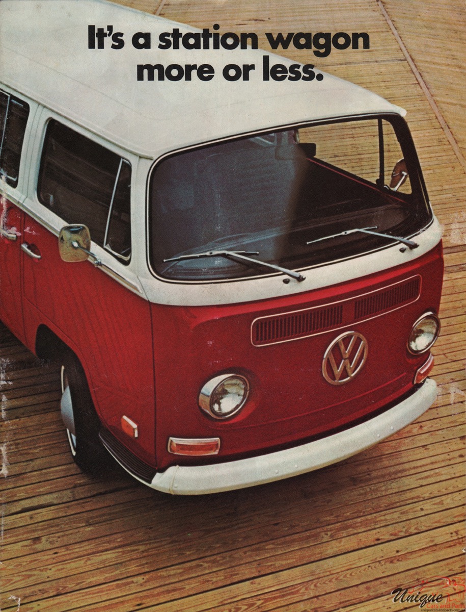 1972 Volkswagen Kombi Brochure Page 7